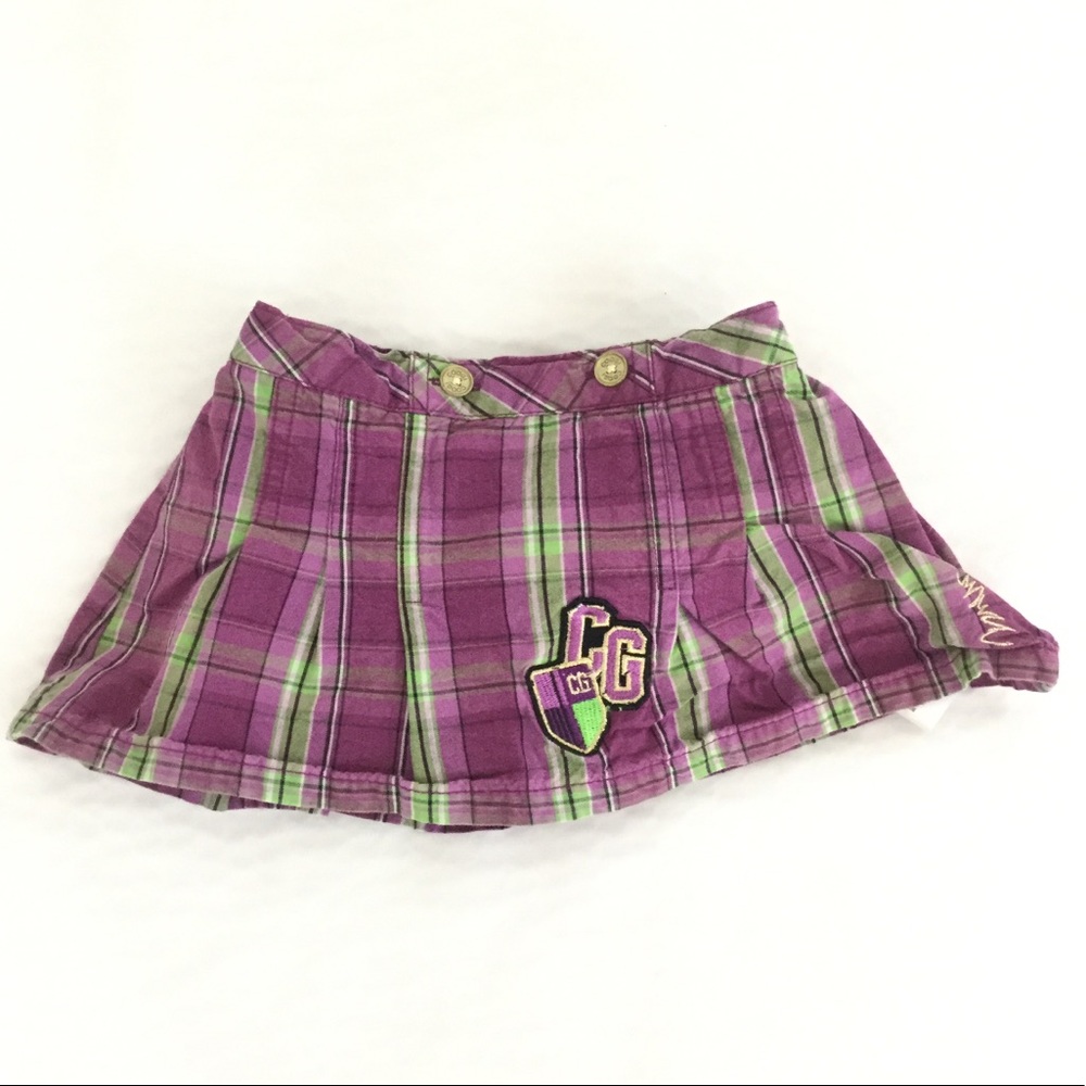 Coogi Plaid Skirt